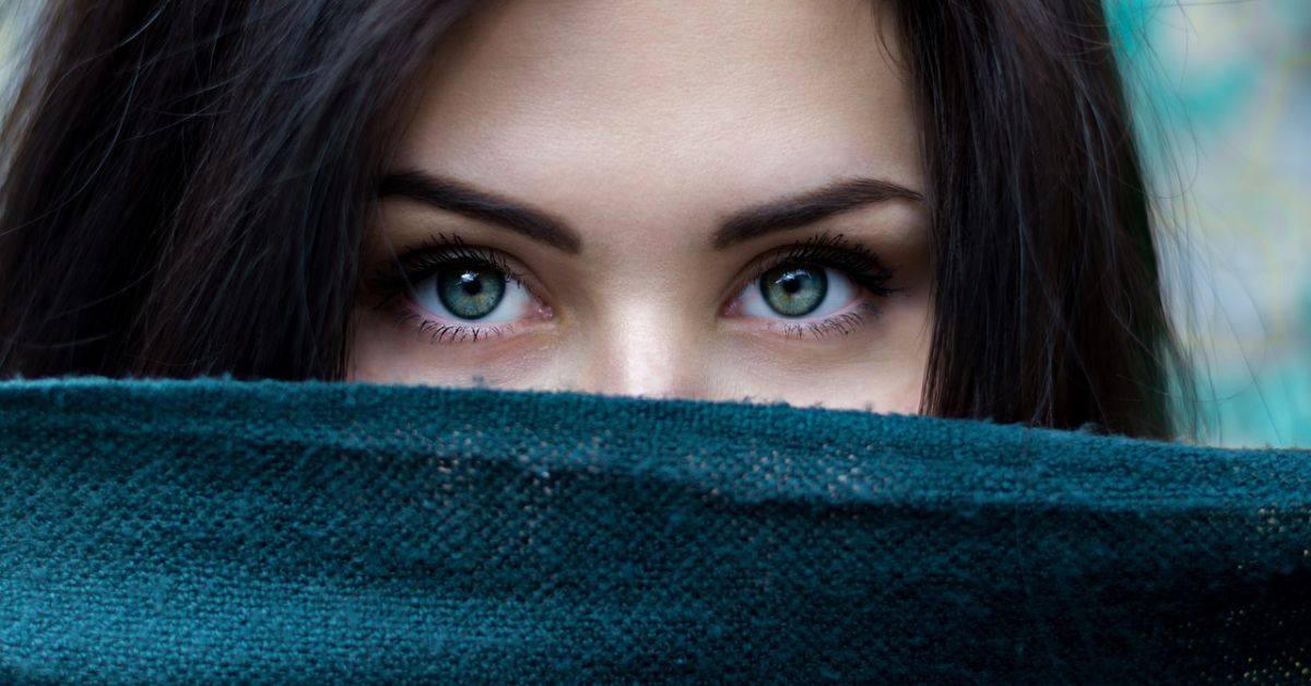 Girl, Eyes, Green eyes image